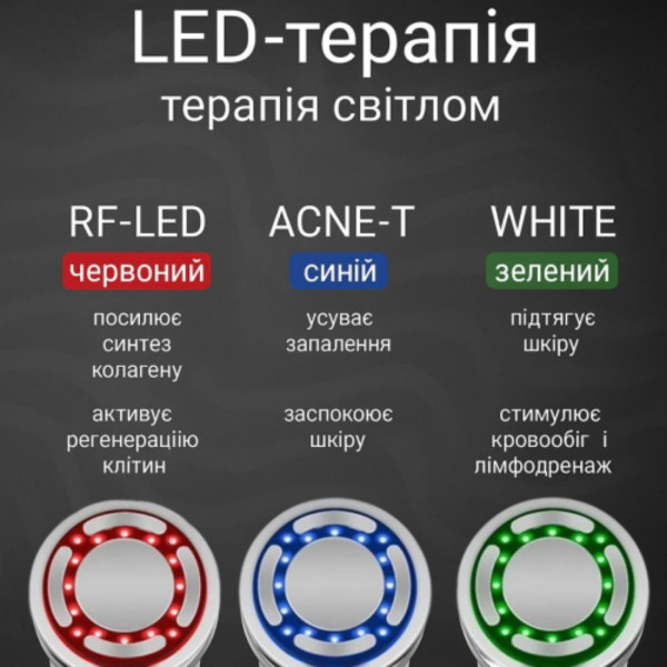 Фото - Масажер для обличчя AIMED SkinLift Pro Anti-Aging RF Lifting, Hot&Cold EMS+LED (AI-EMS_Pro_wh)