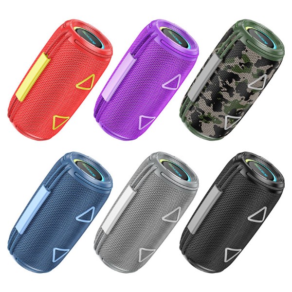 Фото - Портативная акустика BOROFONE BR38 Free-flowing sports BT speaker dark gray (6941991108952)