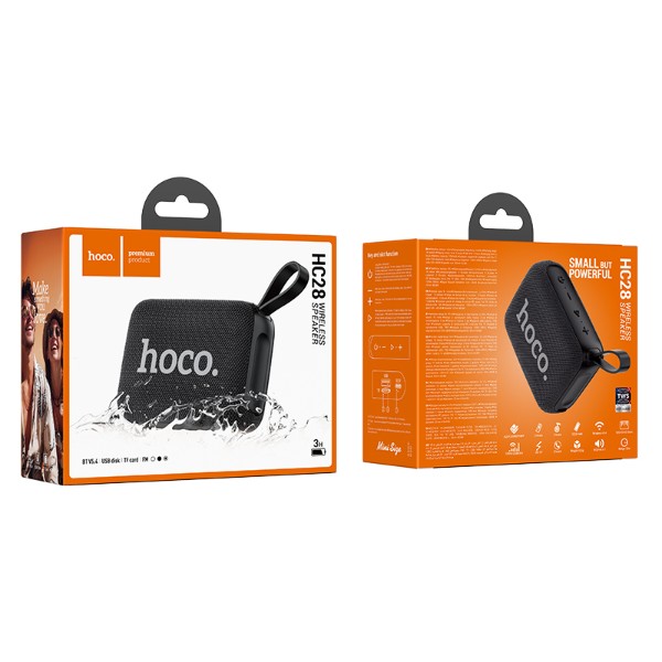 Фото - Портативная акустика HOCO HC28 Melody sports BT speaker black (6942007632720)