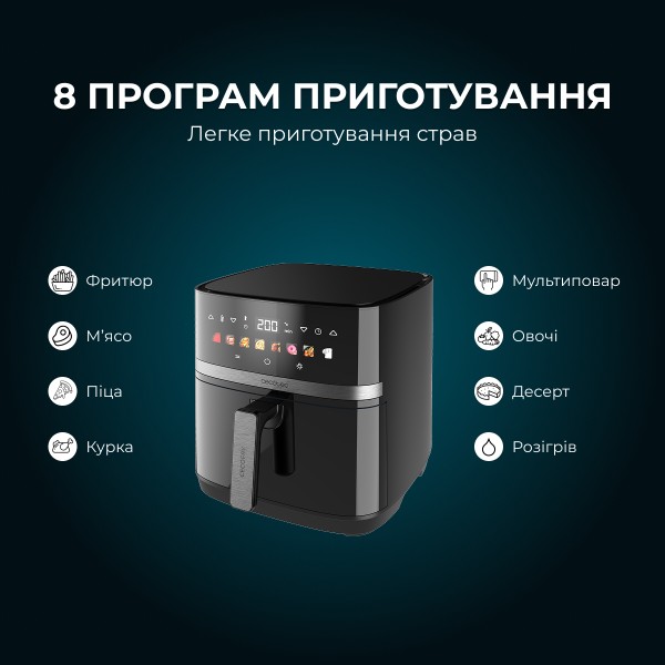 Фото - Мультипечь Cecotec Cecofry&Grill Duoheat 8000