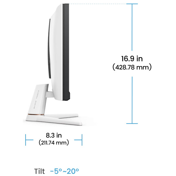 Фото - Монітор ігровий BenQ Mobiuz EX251 (9H.LN9LA.TBE)