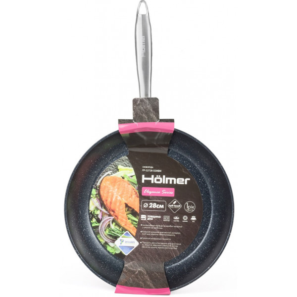 Фото - Сковорода універсальна Holmer FP-22728-SSMBM Elegance