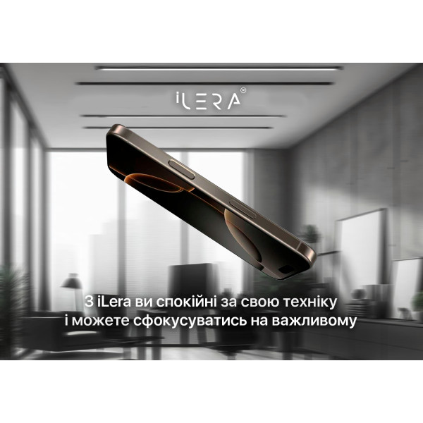 Фото - Захисне скло для смартфону ILera Sapphire Ultra + Glass for iPhone 14 Pro Max (iLSPDL+14PrMx)