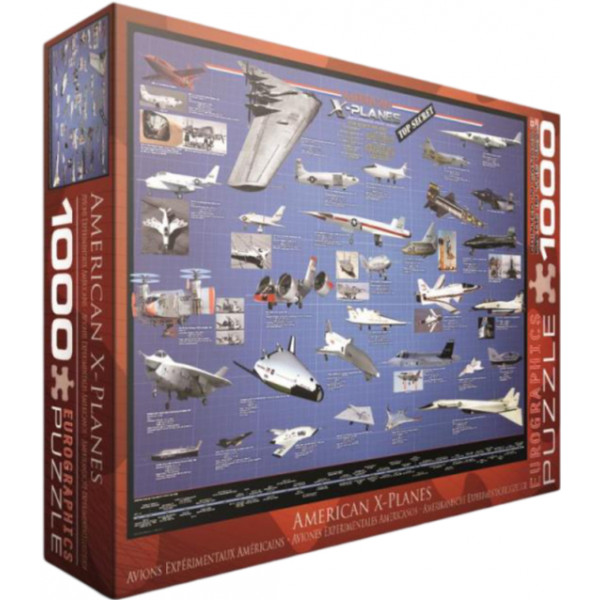 Фото - Пазлы (8+) EuroGraphics Американские разведывательные самолеты 1000 эл. (6000-0248)