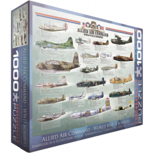 Фото - Пазли (8 +) EuroGraphics Бомбардувальники Другої світової війни 1000 ел. (6000-0378) Фото - Пазли (8 +) EuroGraphics Бомбардувальники Другої світової війни 1000 ел. (6000-0378)
