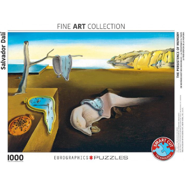 Фото - Пазли (8 +) EuroGraphics Постійність пам'яті. Сальвадор Далі 1000 ел. (6000-0845)