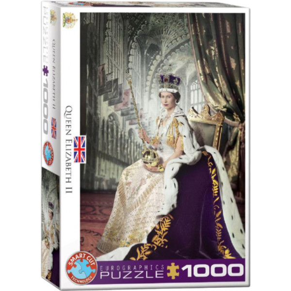 Фото - Пазли (8 +) EuroGraphics Королева Єлизавета II 1000 ел. (6000-0919)