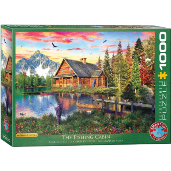 Фото - Пазли (8 +) EuroGraphics Рибальський будиночок. Домінік Девісон 1000 ел. (6000-5376) Фото - Пазли (8 +) EuroGraphics Рибальський будиночок. Домінік Девісон 1000 ел. (6000-5376)