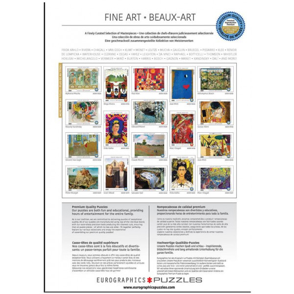 Фото - Пазли (8 +) EuroGraphics Колаж Кейт Харінг 1000 ел. (6000-5513)