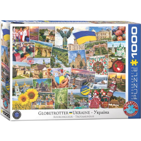 Фото - Пазлы (8+) EuroGraphics Слава Украины 1000 эл. (6000-5753) Фото - Пазлы (8+) EuroGraphics Слава Украины 1000 эл. (6000-5753)