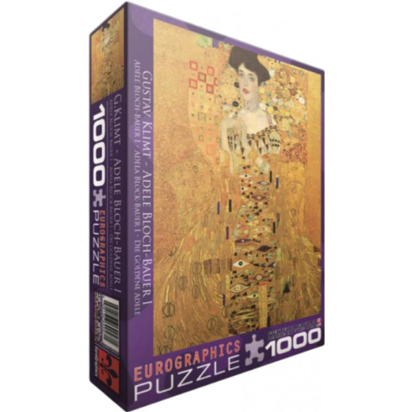 Фото - Пазли (8 +) EuroGraphics Адель Блох-Бауер Густав Клімт 1000 ел. (6000-9947) Фото - Пазли (8 +) EuroGraphics Адель Блох-Бауер Густав Клімт 1000 ел. (6000-9947)