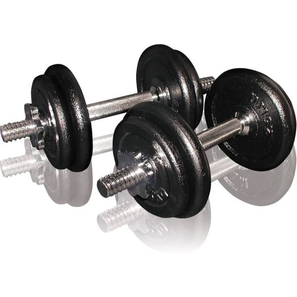 Фото - Набір гантелей і штанг Toorx 15 кг з кейсом (VAL-15DGN)