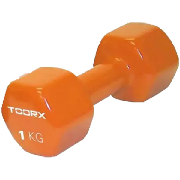 Фото - Гантель для фітнесу Toorx Vinyl 1 кг (MV-1)