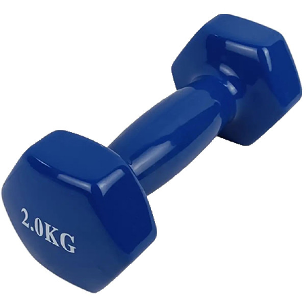 Фото - Гантель для фитнеса X-Treme 2 кг синяя (XTDBH-2B) Фото - Гантель для фитнеса X-Treme 2 кг синяя (XTDBH-2B)