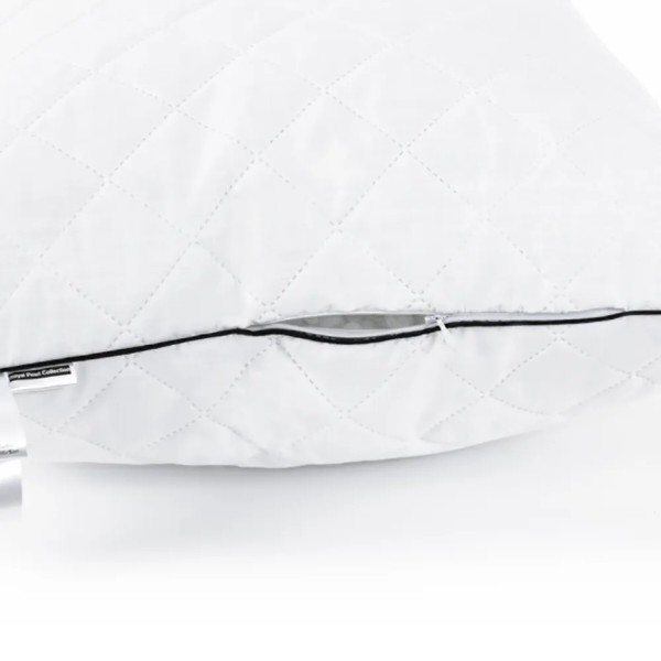 Фото - Подушка стандартная MirSon шерстяная 1219 Royal Pearl Premium Средняя 60х60 см (2200001517752)