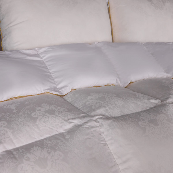 Фото - Ковдра дитяча демісезонна MirSon 110х140 см 100% гусячий пух Ferrero Vanilla (2200011169149)