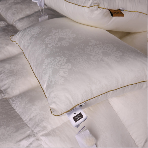 Фото - Ковдра дитяча демісезонна MirSon 110х140 см 100% гусячий пух Ferrero Vanilla (2200011169149)