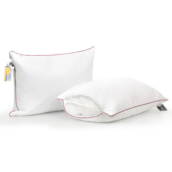 Фото - Подушка стандартна MirSon 1493 DeLuxe memory effekt Середня 70х70 см (2200001540552)