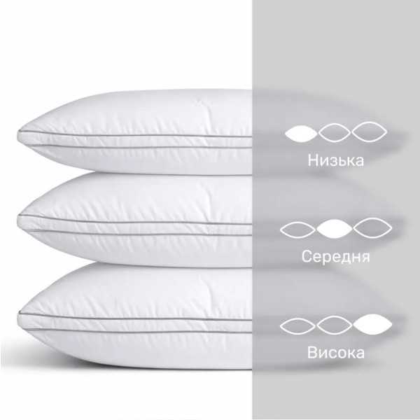 Фото - Подушка стандартна MirSon 1180 Luxury Exclusive EcoSilk 60х60 см (2200001515994)