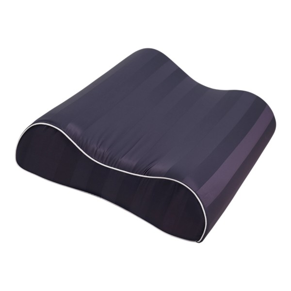 Фото - Подушка ортопедическая MirSon №6005 Noble stripe Graphite 58х40х10.5 (2200003260878)