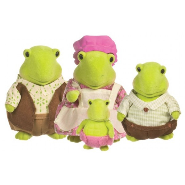 Фото - Колекційні фігурки набір Li'l Woodzeez Сім'я Черепашок (6005M)