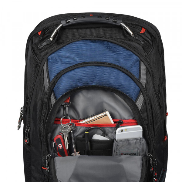 Фото - Рюкзак для ноутбуку Wenger Ibex 17'' Black-Blue (600638)