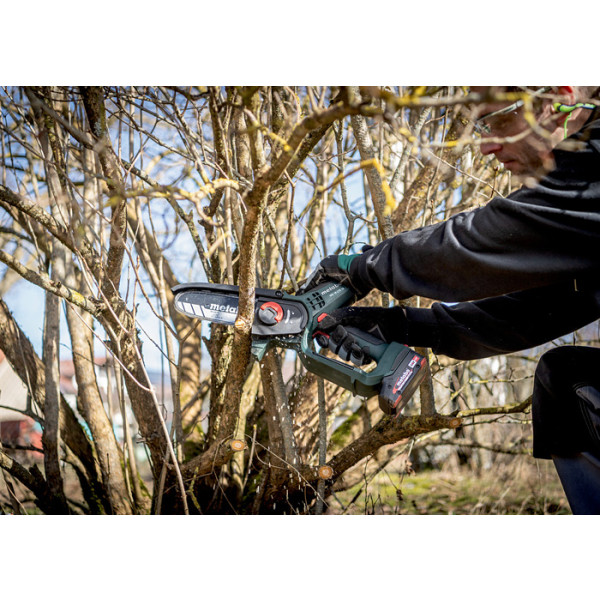 Фото - Ланцюгова пила Metabo MS 18 LTX 15 (600856500)