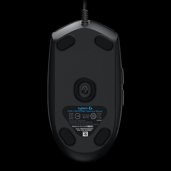 Фото - Мышь проводная игровая Logitech G102 Lightsync Black (910-005823)