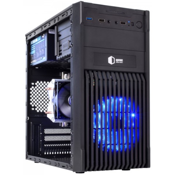 Фото - Системный блок QUBE QB i7 12700F GT 1030 2GB 1641 (i712700FGT10302GB1641)