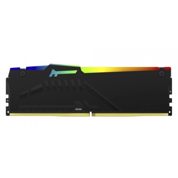 Фото - Пам'ять DDR Kingston DDR5 32GB 5600 FURY Beast Black RGB (KF556C40BBA-32)