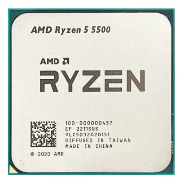 Фото - Процессор AMD Ryzen 5 5500 Tray (100-000000457)