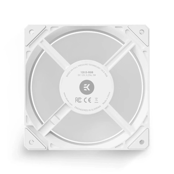 Фото - Корпусный вентилятор EKWB EK-Loop Fan FPT 120 D-RGB - White (3831109898048)
