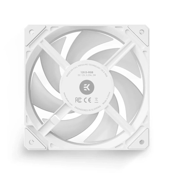 Фото - Корпусный вентилятор EKWB EK-Loop Fan FPT 120 D-RGB - White (3831109898048)