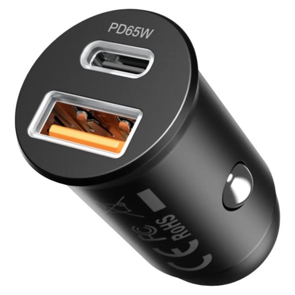 Фото - Автомобільний зарядний пристрій Proove Tiny Power Pro 65W (USB + Type-C) (ACTP65110001)