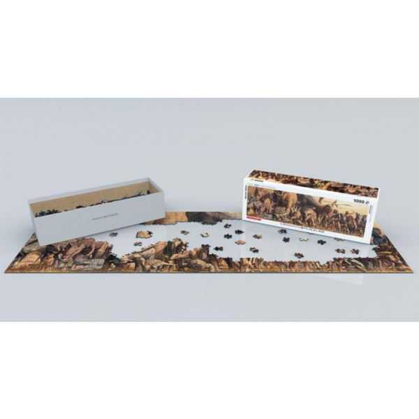 Фото - Пазлы (8+) EuroGraphics Динозавры Харуо Такина 1000 эл. (6010-4650)