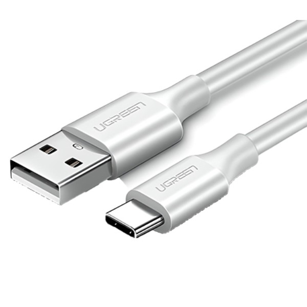 Фото - Кабель UGREEN USB 2.0 to USB Type-C 0.25m White (60119)
