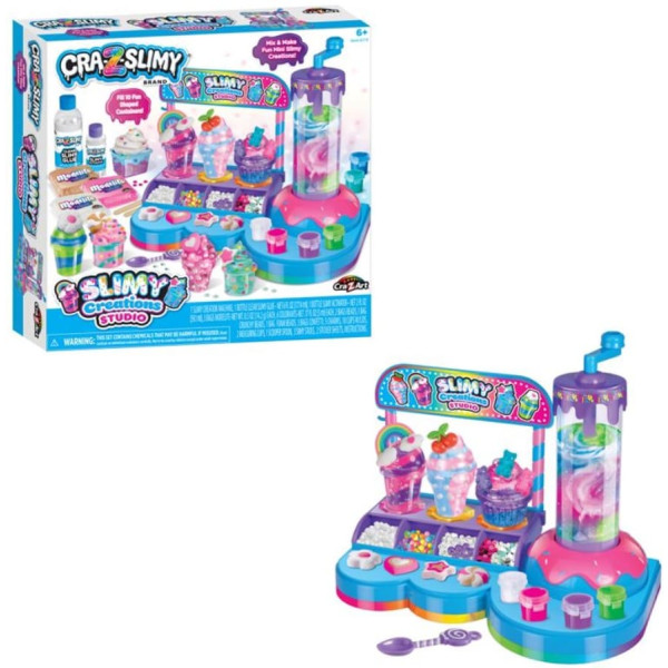 Фото - Слайм Cra-Z-Art Slimy Creations Studio 40 шт. (60170CRA)