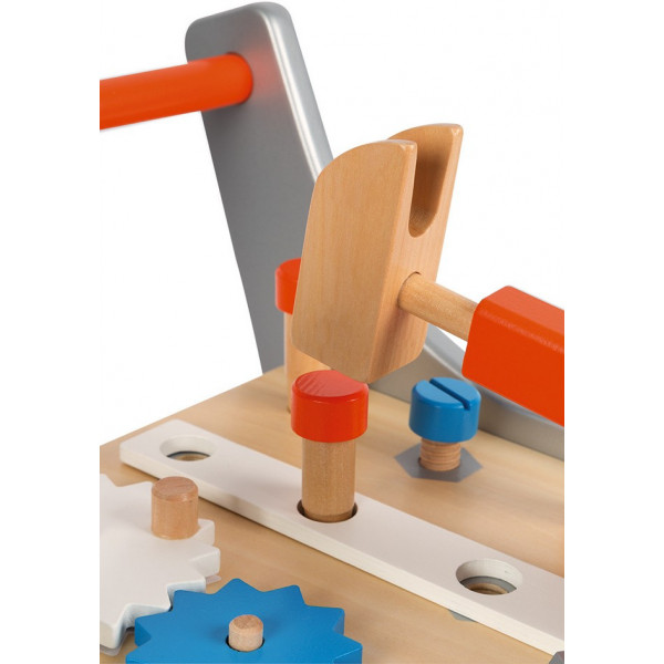 Фото - Сюжетно-рольова гра. Набір-професій Janod Майстерня на колесах (J06478)