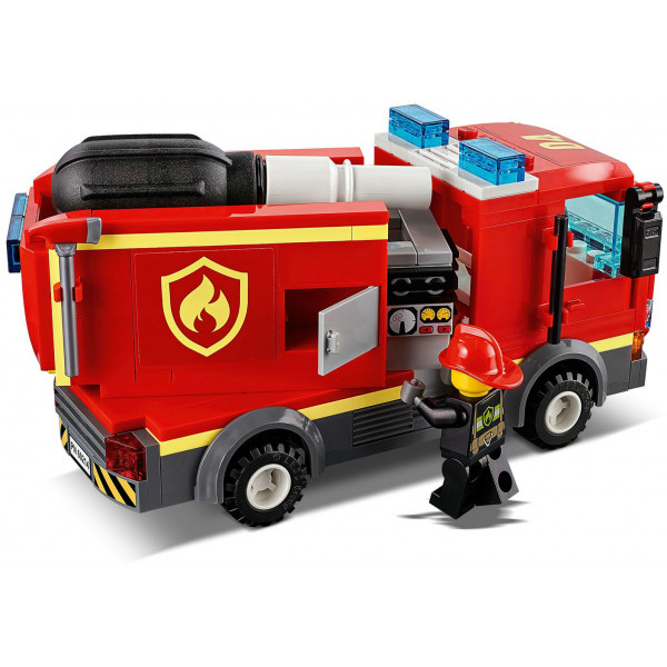 Фото - Конструктор LEGO City Пожар в бургер-кафе (60214)