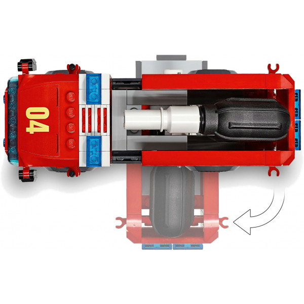 Фото - Конструктор LEGO City Пожар в бургер-кафе (60214)