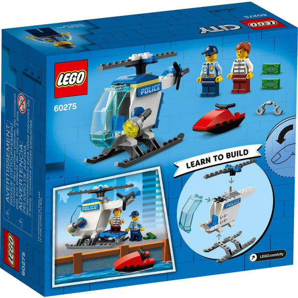 Фото - Конструктор LEGO City Поліцейський вертоліт (60275)
