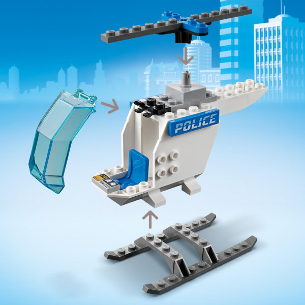 Фото - Конструктор LEGO City Поліцейський вертоліт (60275)
