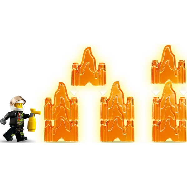 Фото - Конструктор LEGO City Пожарный спасательный вертолет (60281)