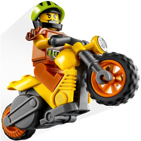 Фото - Конструктор LEGO City Stuntz Руйнівний трюковий мотоцикл (60297)