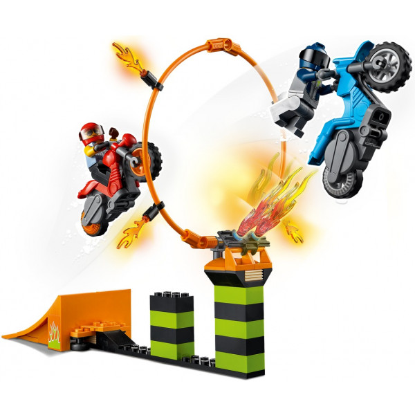 Фото - Конструктор LEGO City Stuntz Состязание трюков (60299)