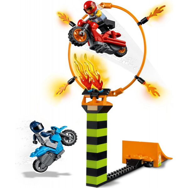 Фото - Конструктор LEGO City Stuntz Состязание трюков (60299)