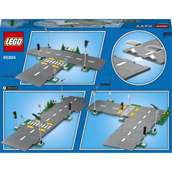 Фото - Конструктор LEGO City Дорожні плити (60304)