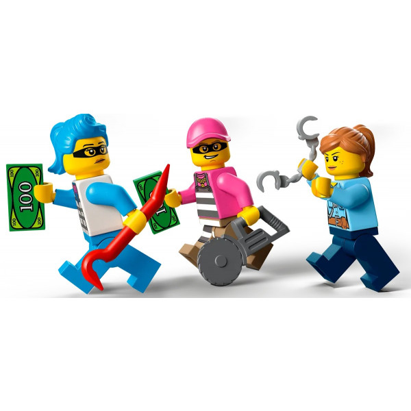 Фото - Конструктор LEGO City Поліцейське переслідування фургона з морозивом (60314)