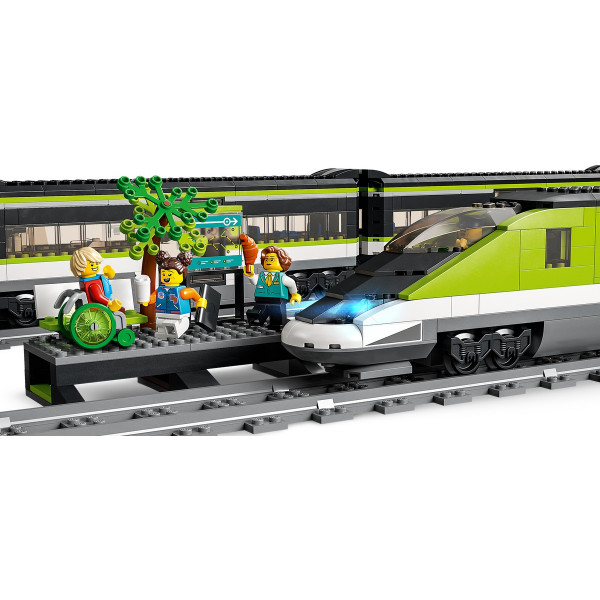 Фото - Конструктор LEGO City Trains Пасажирський потяг-експрес (60337)
