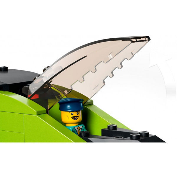 Фото - Конструктор LEGO City Trains Пасажирський потяг-експрес (60337)